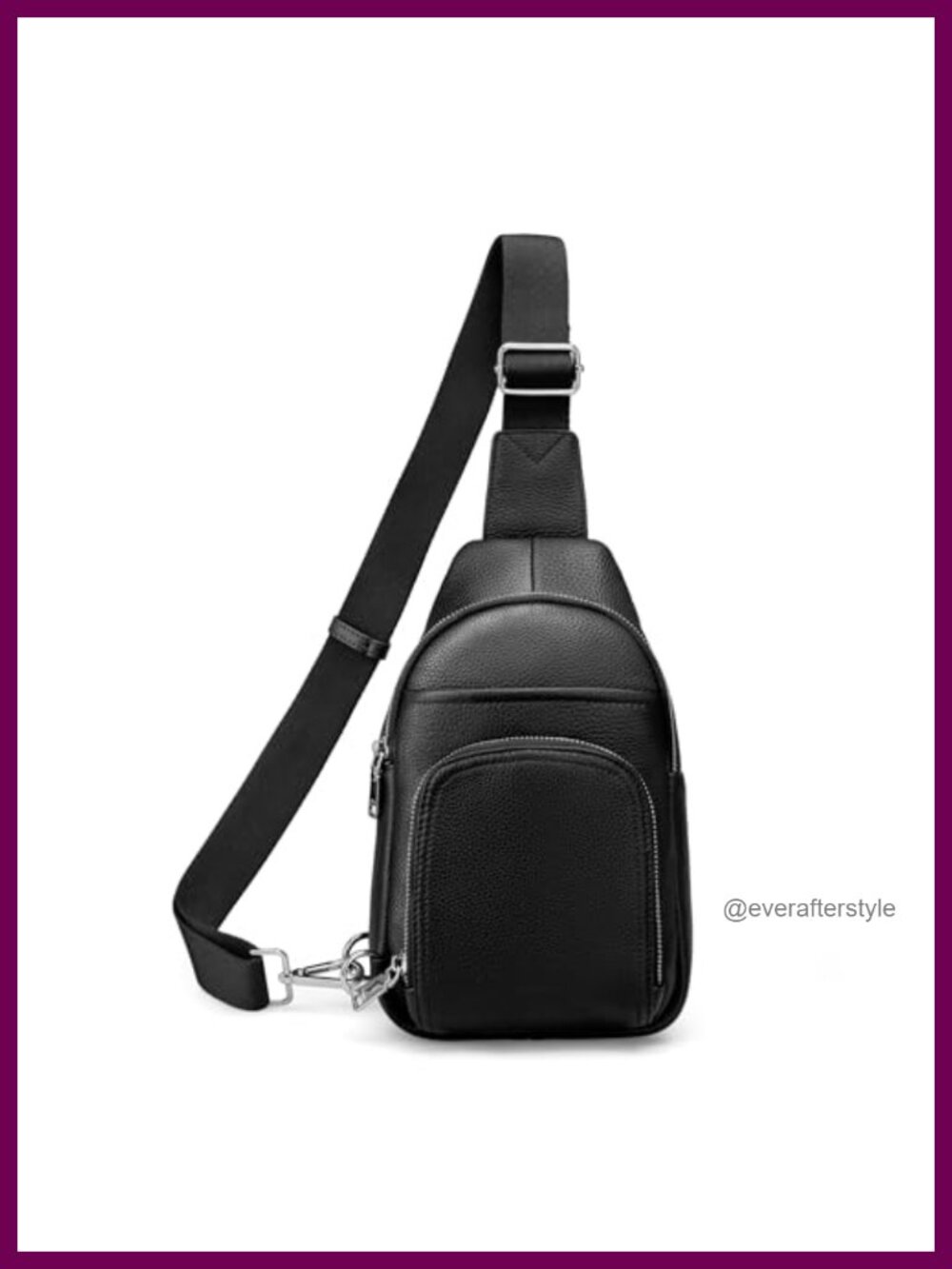 Genuine Leather Anti Theft Crossbody Bag RFID Wallet Women Travel